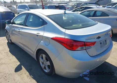 2012 Hyundai Elantra Gls (Ulsan Plant) from USA, damaged, VIN KMHDH4AE5CU272287